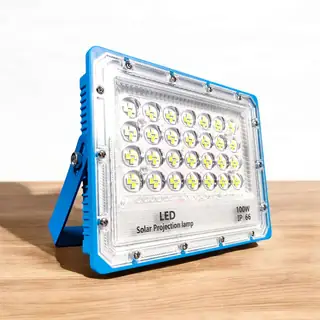 LED Solar Projection Lamp