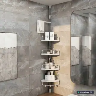 Adjustable Telescopic Corner Shower Caddy
