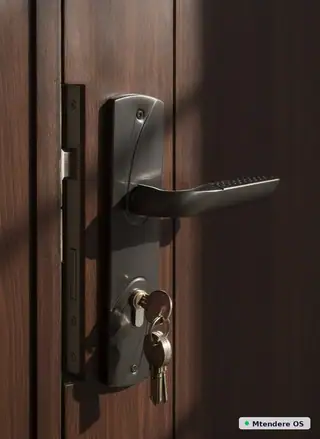 Modern Secure Door Lock Set