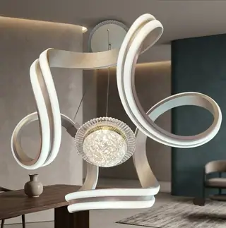 Modern Classic Crystal LED Light