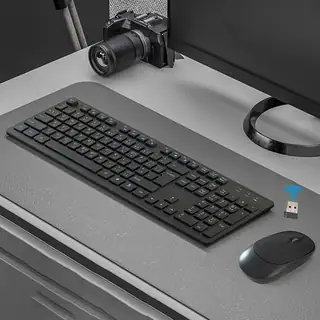 Full-Size Keyboard & Mouse Combo