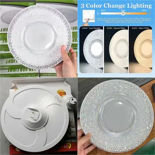 Smart Tricolor LED UFO Ceiling Light