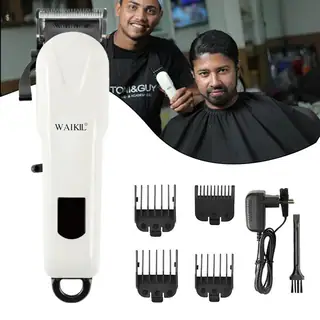 WAIKIL Professional Hair Clipper - White