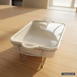 Elegant Ceramic Casserole Warmer