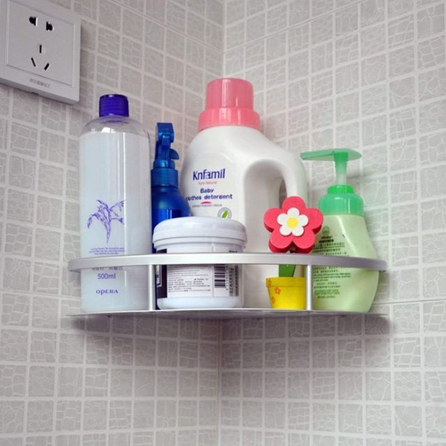 Aluminum Bathroom Corner Shelf