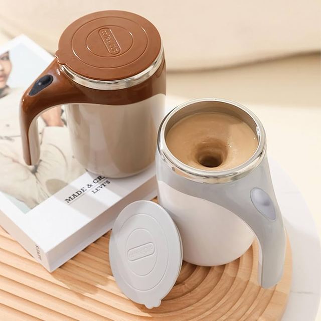 Automatic Stirring Coffee Cup