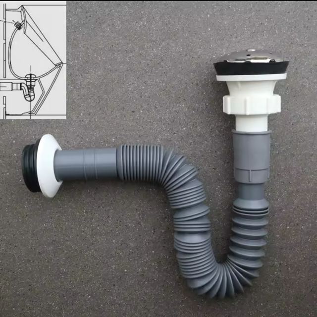 Basin Drain Connection Hose