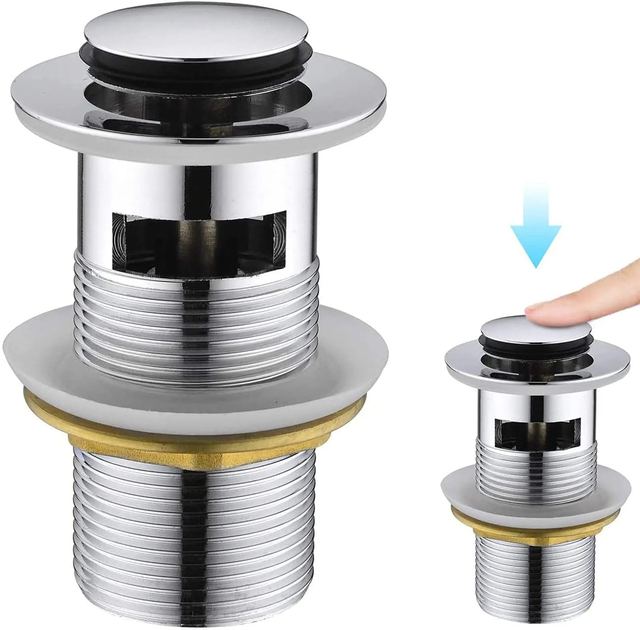Basin Drain Pop-Up Strainer