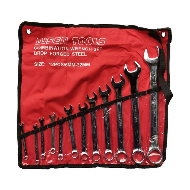 Disen 12 Pcs Combination Wrenches Set