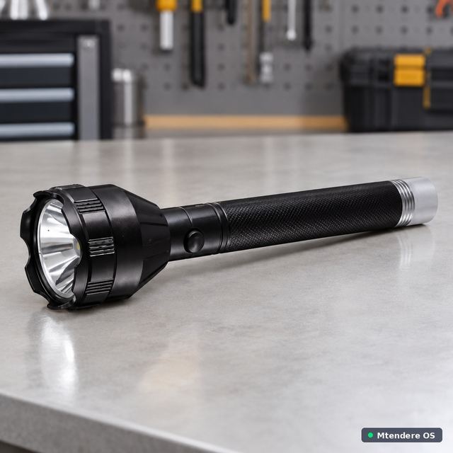 DP DP-9170 Rechargeable Torch with Tail Light