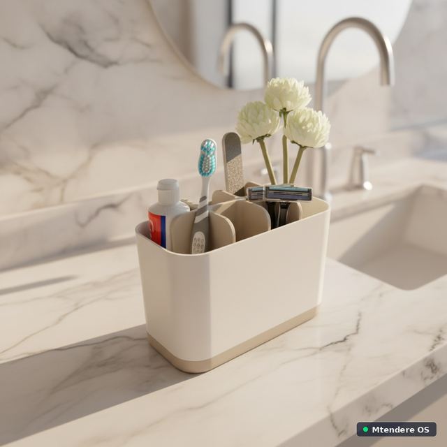 Elegant Bathroom Vanity Organizer