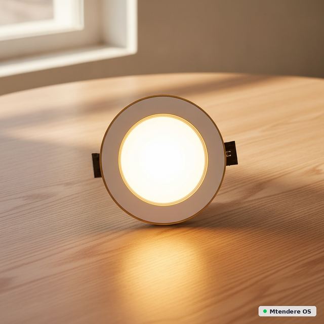 Elegant Round LED Recessed Downlight