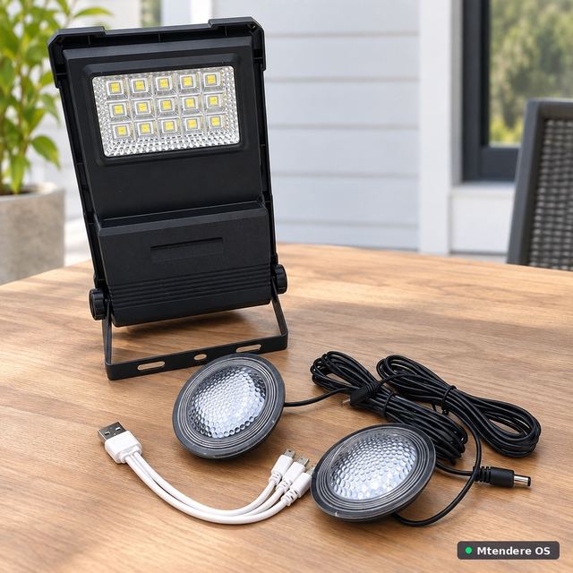 GDTIMES GD-07A Solar Lighting Kit