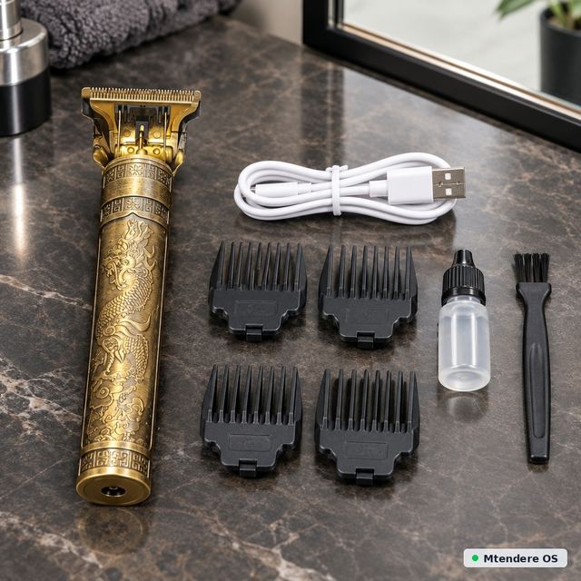 Gold Dragon Hair Clipper Kit