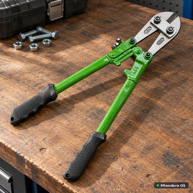 Green Handheld Bolt Cutter