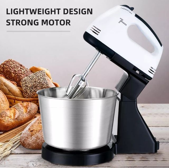 Hand Mixer With Stand & Bowl