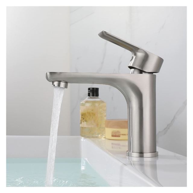 Hand Wash Basin Mixer - Tall Square Lever, photo 2