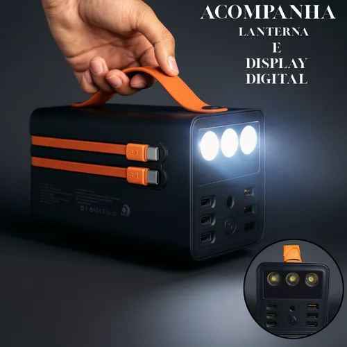 High-Capacity Portable Power Bank