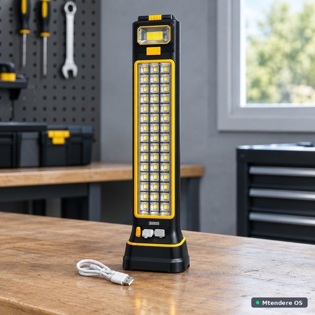 HS-8035A Solar Rechargeable Work Light