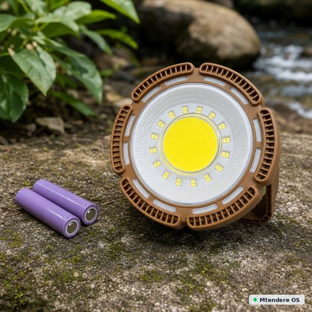 Hurry-bolt HB-9017-1 Solar Camping Light