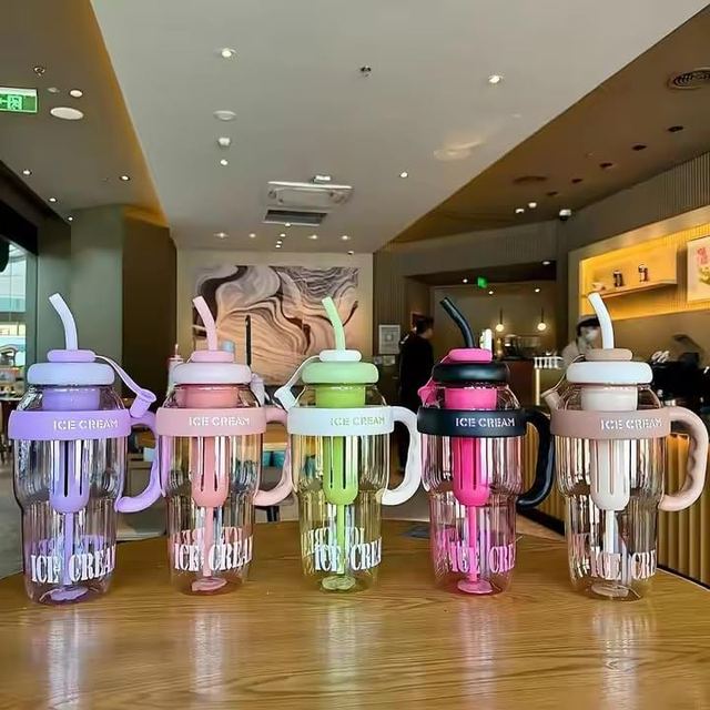 Ice Cream-Themed Water Bottles