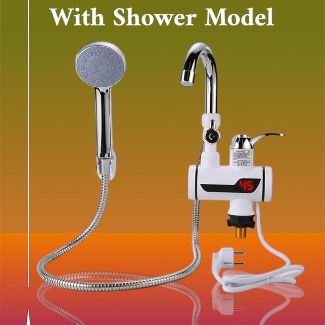 Instant Electric Hot Water Faucet and Shower Set