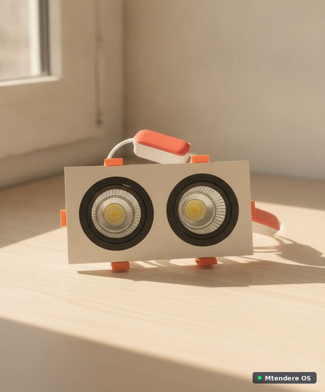 Modern Dual LED Panel Light