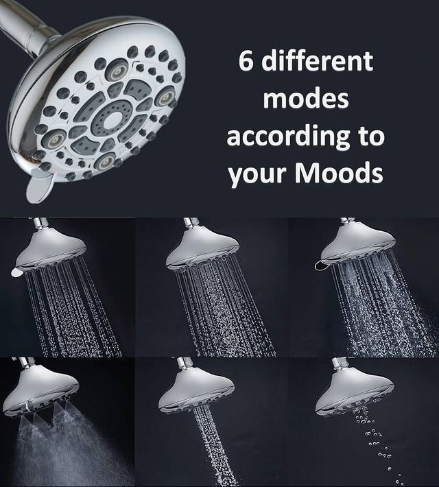 Multi Flow Overhead Shower