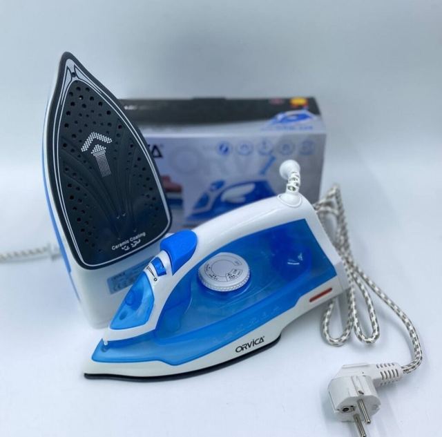 Orvica Electric Steam Iron - White Grey, photo 2