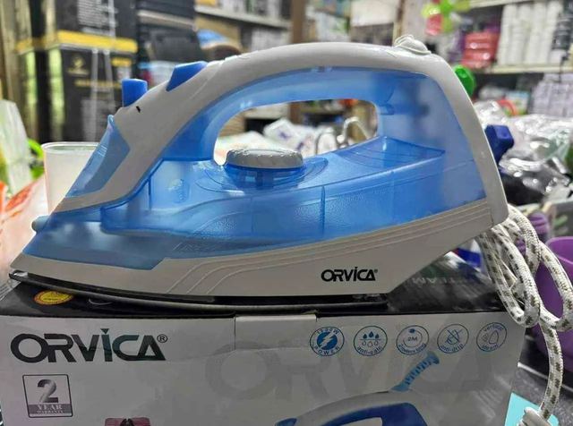 Orvica Steam Iron - Transparent Blue