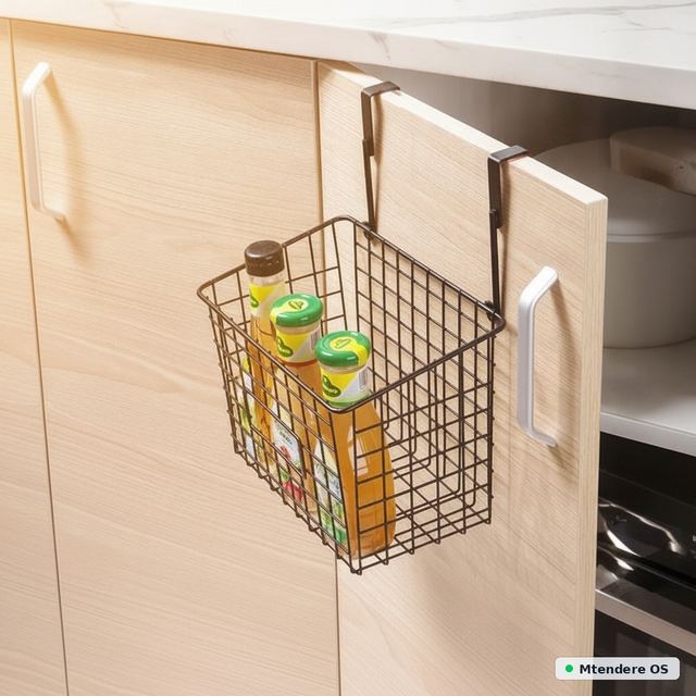 Over-Door Wire Storage Basket
