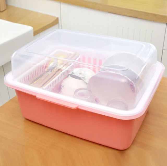 Plastic Dish Drainer With Cover