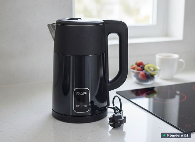 RAF R.7955 Black Electric Kettle