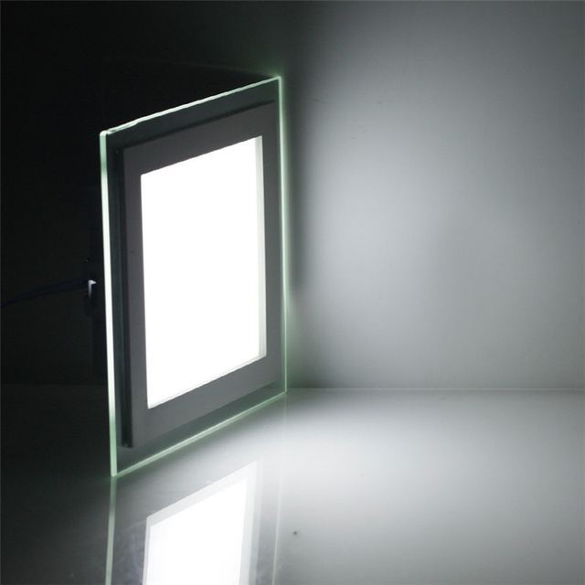 Recessed Glass LED Panel Downlight - Square