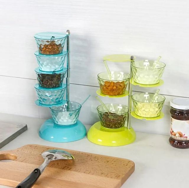 Rotating Vertical Seasoning Boxes