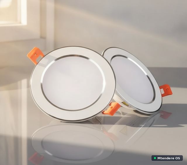 Sleek Round LED Downlights