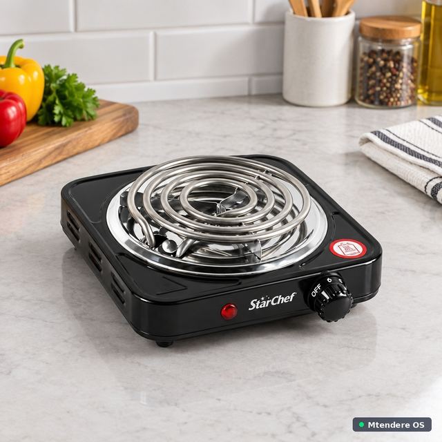 StarChef Single-Burner Electric Hot Plate