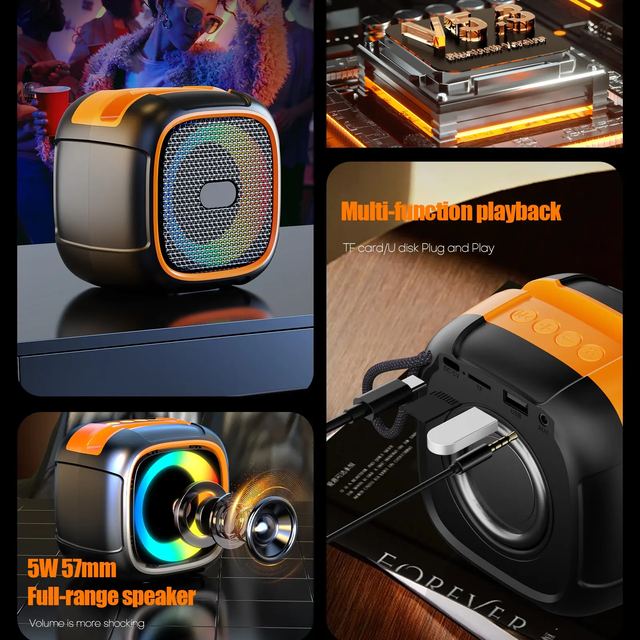 X-911 Wireless Speaker Disco Series