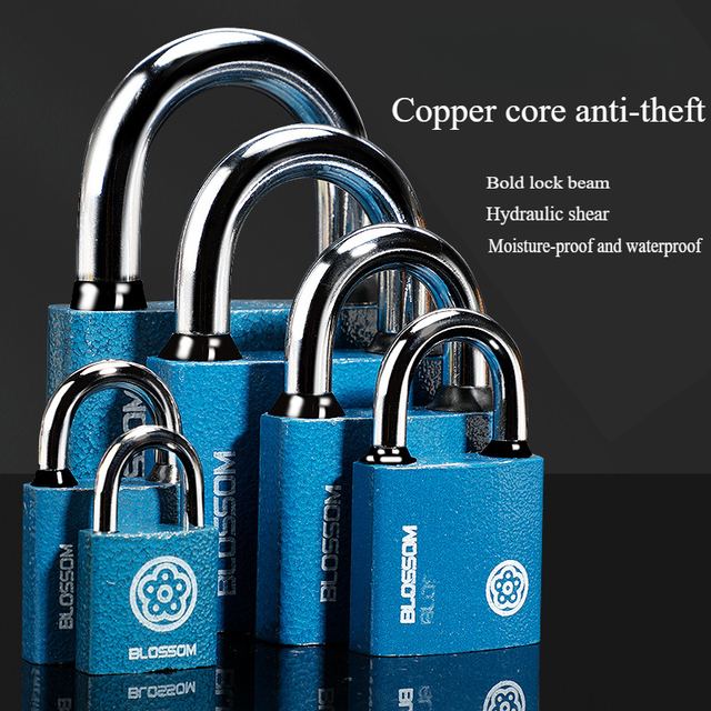 XForce Anti-Theft Padlocks - Blue
