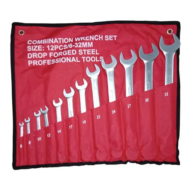 Yeii 12 Pcs Combination Wrenches Set